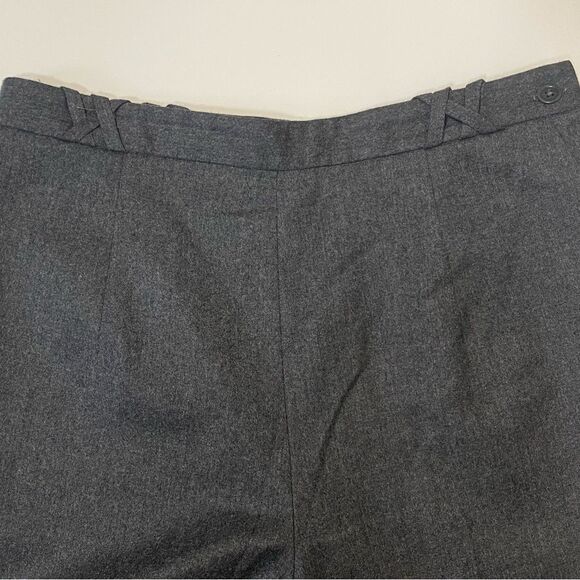Vintage Talbots made Of Italian Fabric 100% Wool Pants Gray Women's Size 10 - Picture 3 of 15